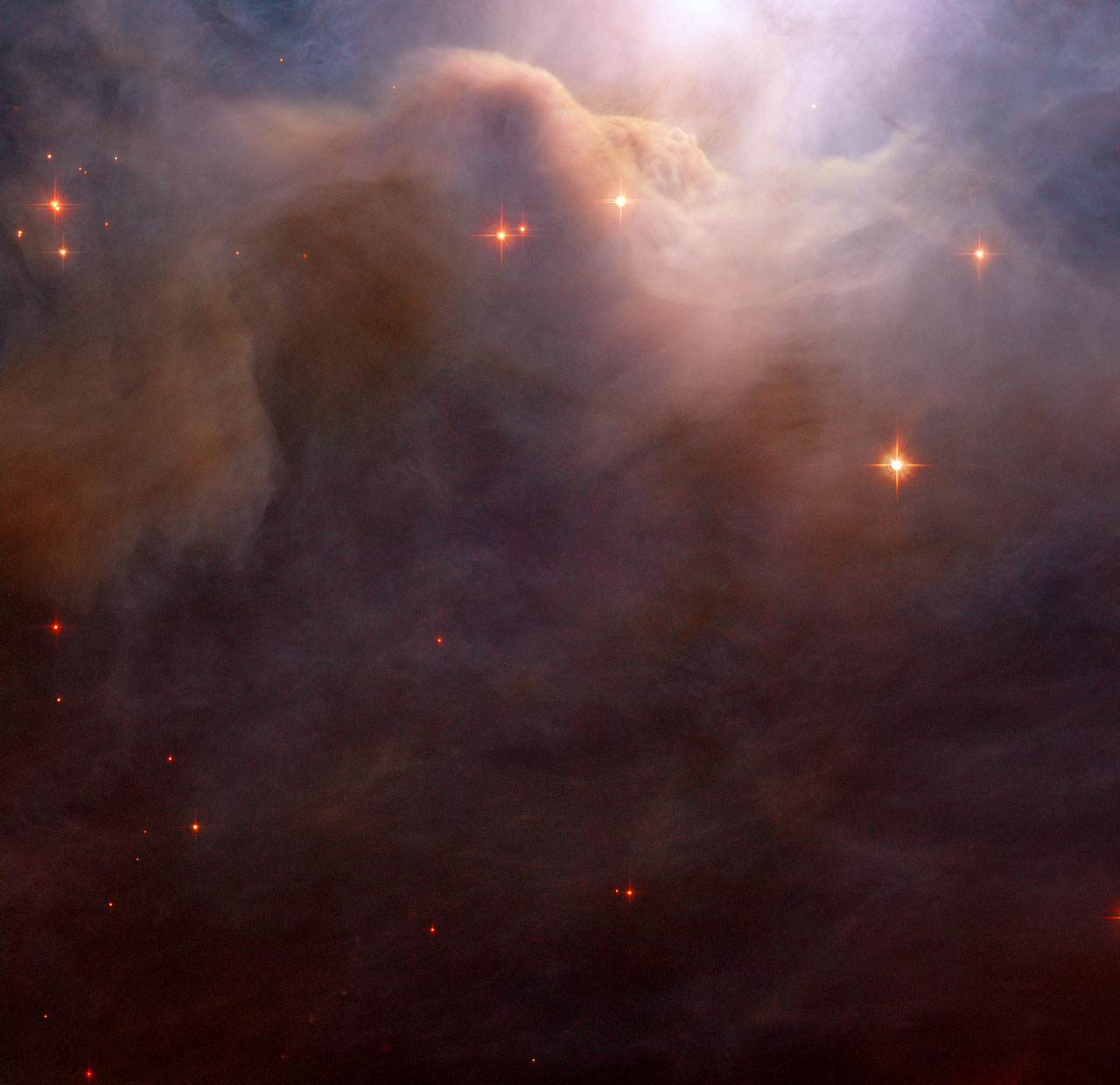 The Veil Nebula was observed by the NASA/ESA Hubble Space Telescope.